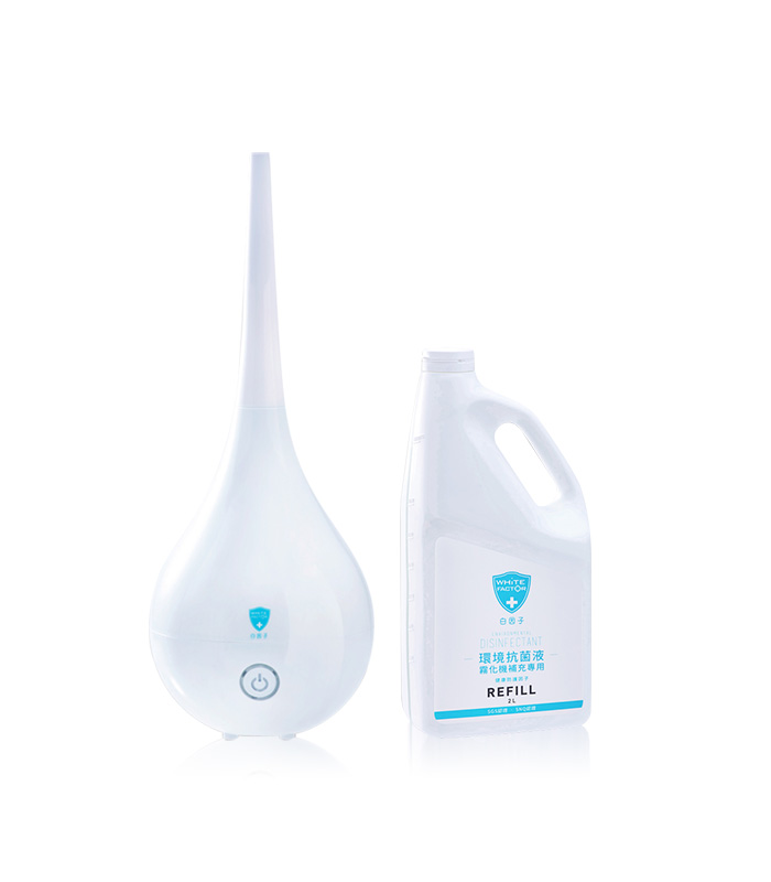 White-Factor-Humidifier-+-2L-Refill-Solution Humidifier + 2L Refill Solution - Image 1
