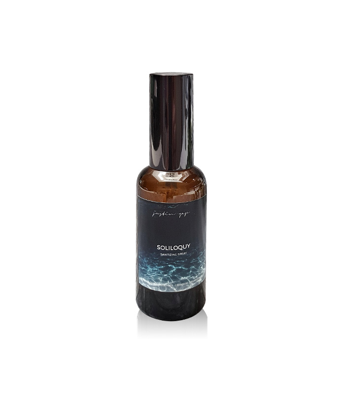 Soliloquy-Sanitizing-Spray Soliloquy Sanitizing Spray – Geranium, Frankincense (50ml) - Image 1